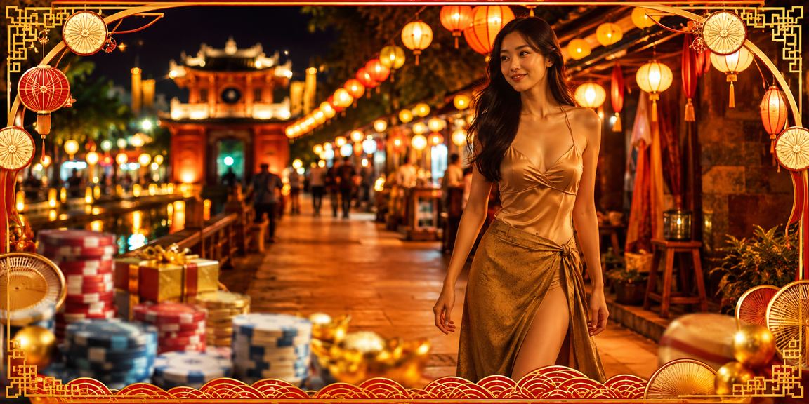 Chợ đêm Hà Nội rực rỡ ánh đèn – biểu tượng trải nghiệm giải trí sôi động tại Việt Nam