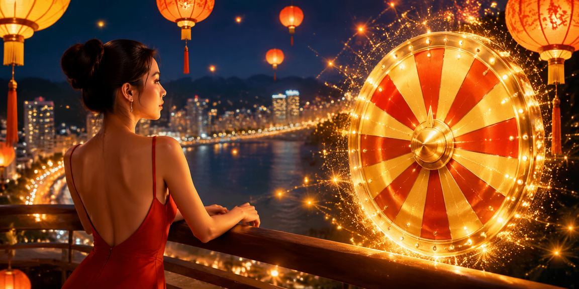 Người dùng Hội An tham gia lucky draw và trò chơi may mắn trực tuyến dưới ánh đèn lồng